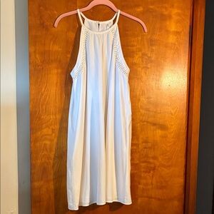 Southern Tide White Halter Dress
